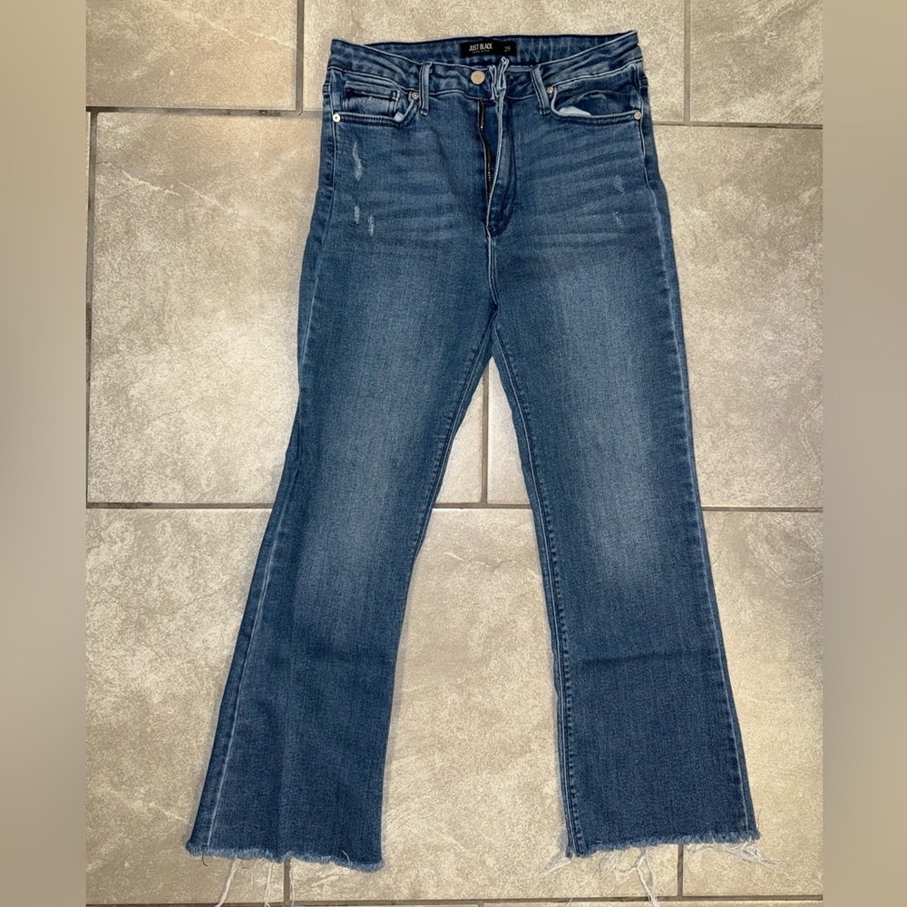 Just Black Denim Jeans. Size 29.